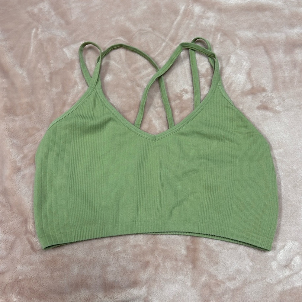 Aerie ribbed sports bra
